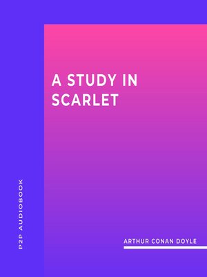 cover image of A Study in Scarlet (Unabridged)